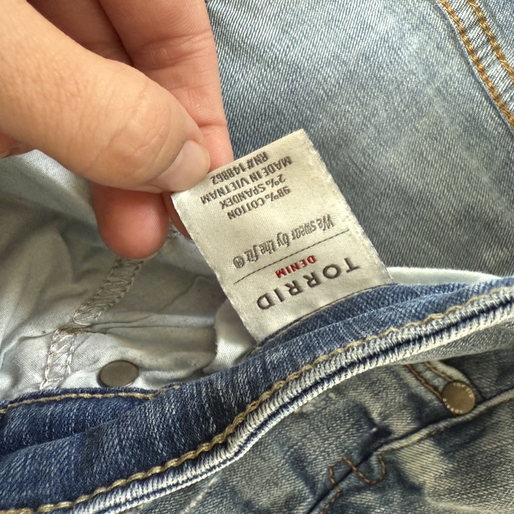 Torrid Classic Blue Women's Jeans Womens 14r - Picture 9 of 12